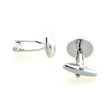 Plain Colour Metal Cufflinks