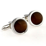 Cateye Glass Cufflinks