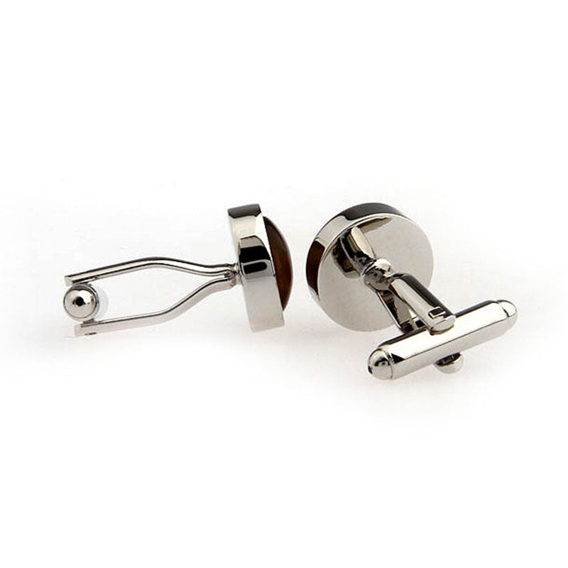 Cateye Glass Cufflinks