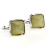 Cateye Glass Cufflinks