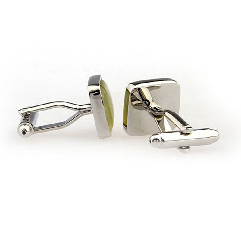 Cateye Glass Cufflinks