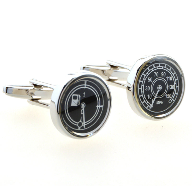 Enamel Dropping Glue Cufflinks