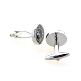 Enamel Dropping Glue Cufflinks