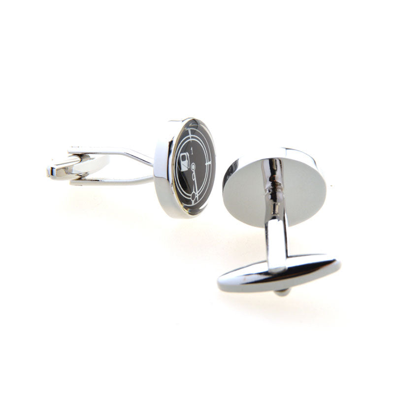 Enamel Dropping Glue Cufflinks