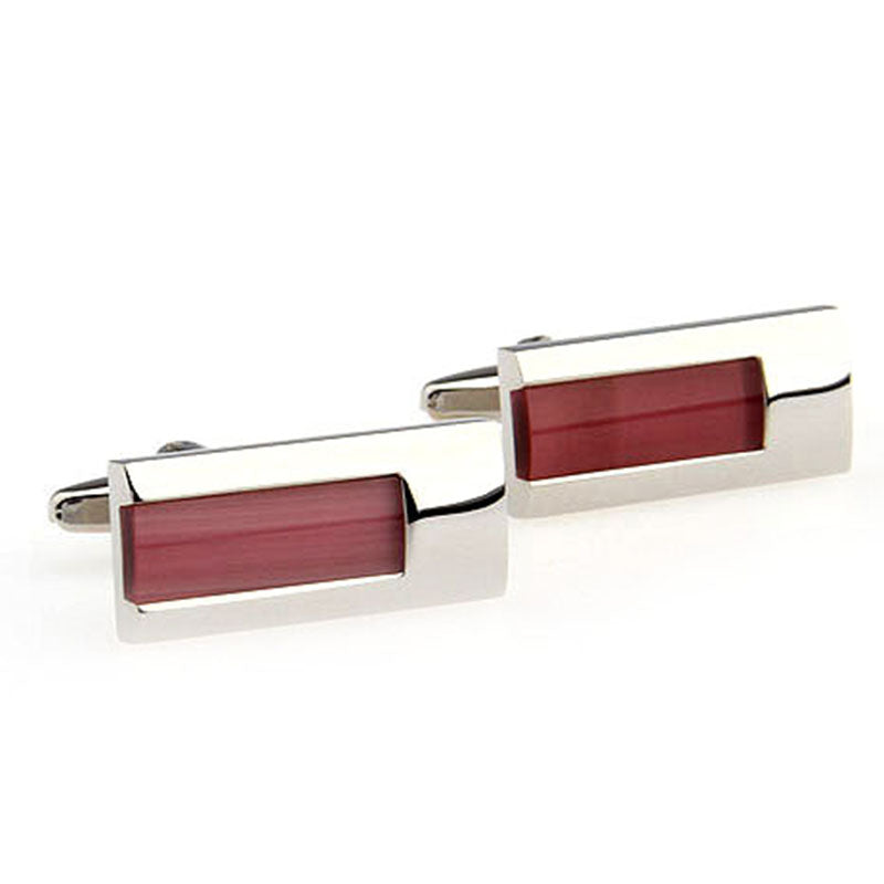 Cateye Glass Cufflinks