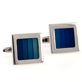 Enamel Dropping Glue Cufflinks