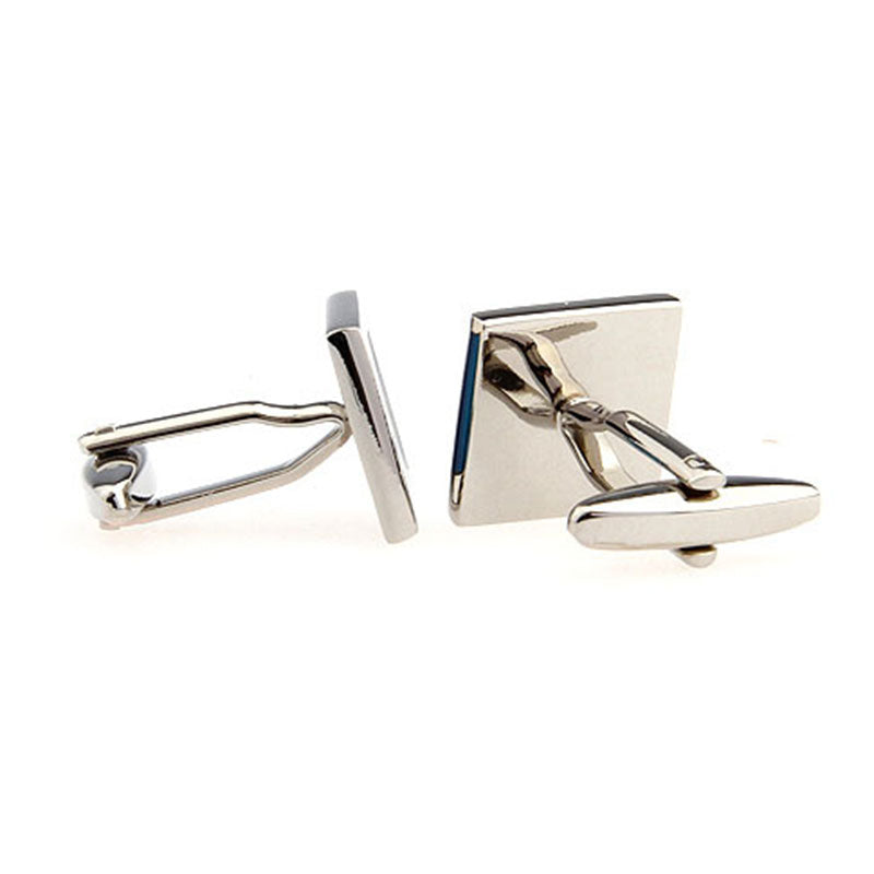 Enamel Dropping Glue Cufflinks