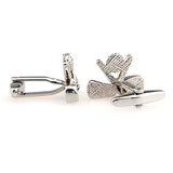 Sports Technology Plain Colour Metal Cufflinks