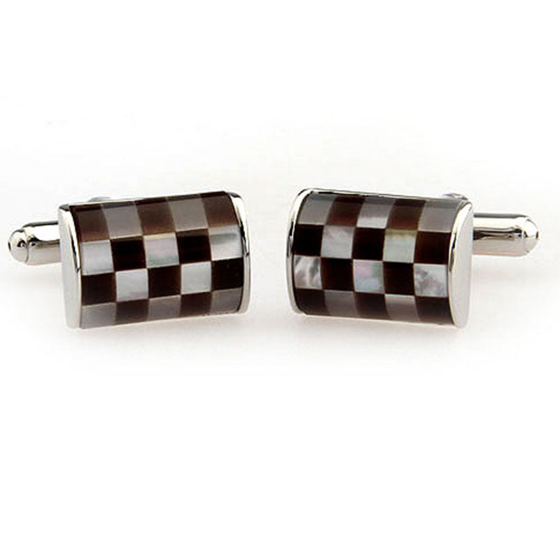 Shells Agate Cufflinks