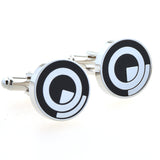 Enamel Dropping Glue Cufflinks