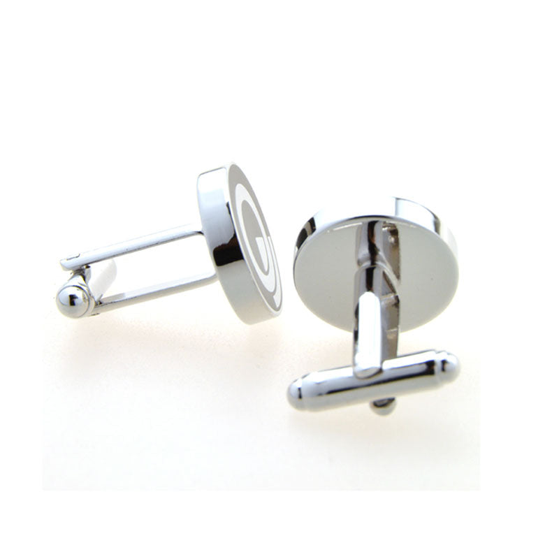 Enamel Dropping Glue Cufflinks