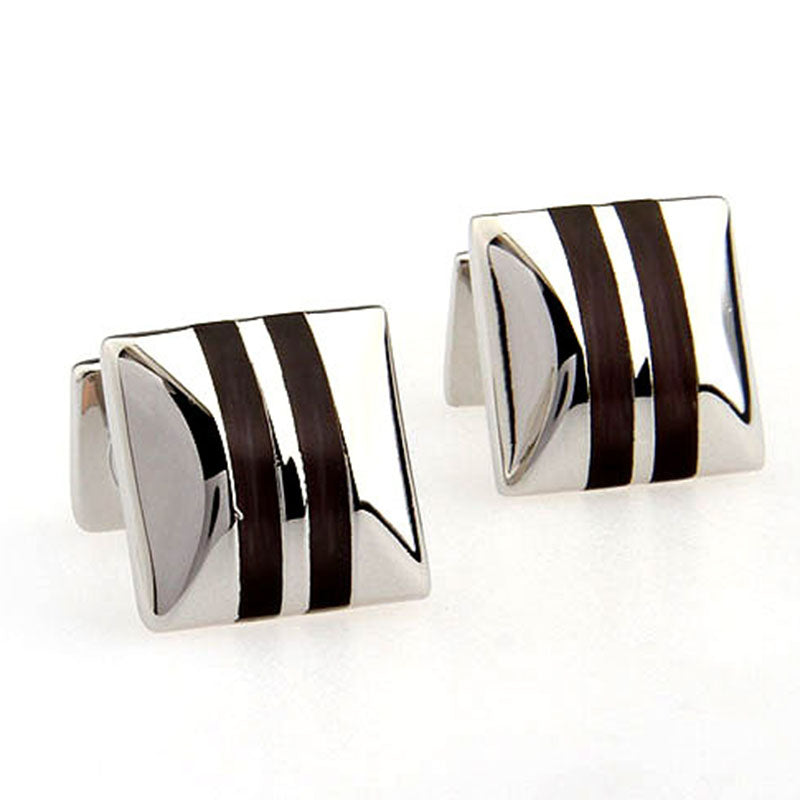 Grease Baking Paint Cufflinks