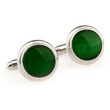 Cateye Glass Cufflinks