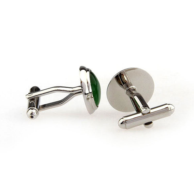 Cateye Glass Cufflinks