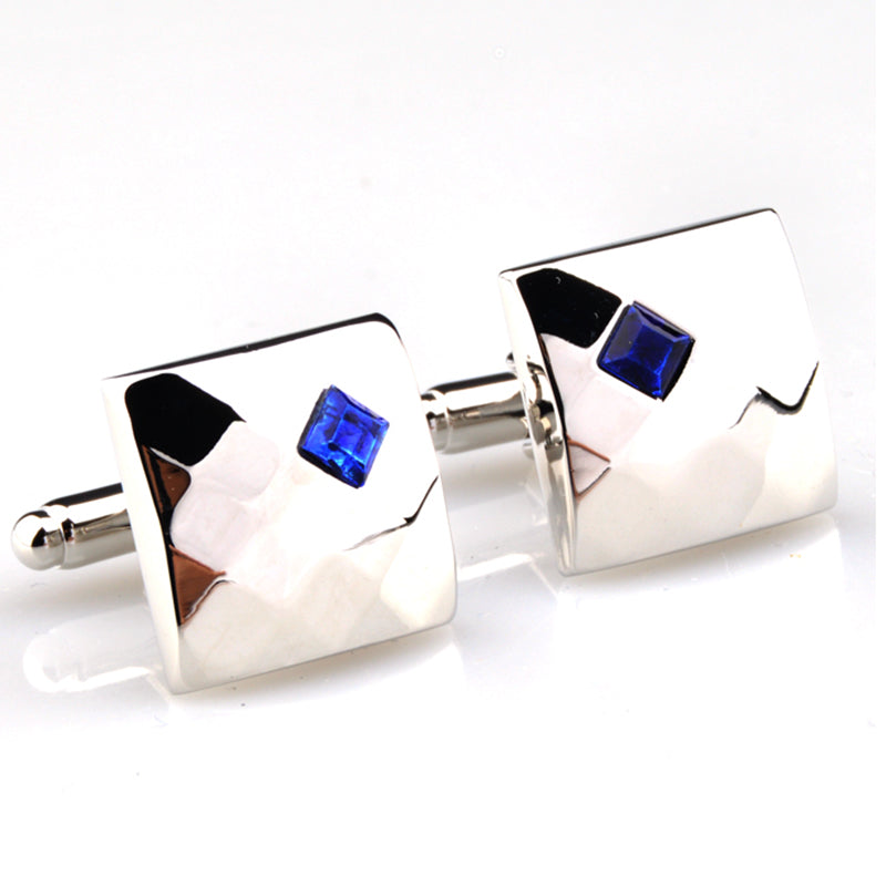 Crystal Zircon Cufflinks