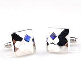 Crystal Zircon Cufflinks