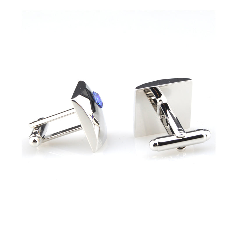 Crystal Zircon Cufflinks