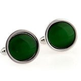 Cateye Glass Cufflinks