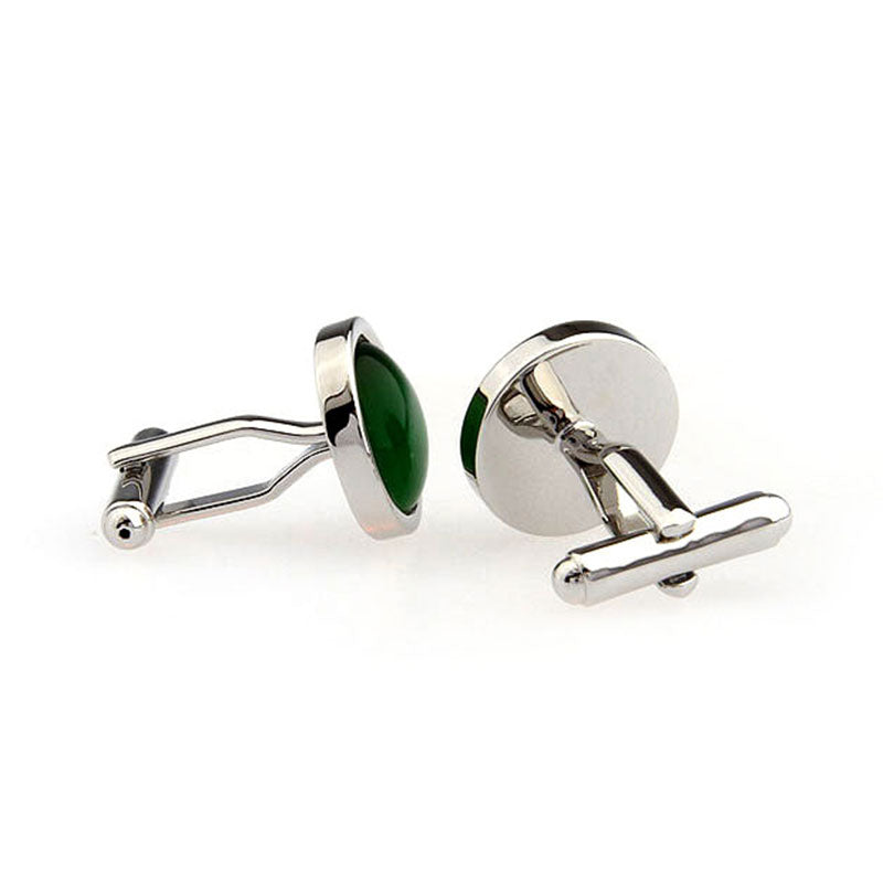 Cateye Glass Cufflinks