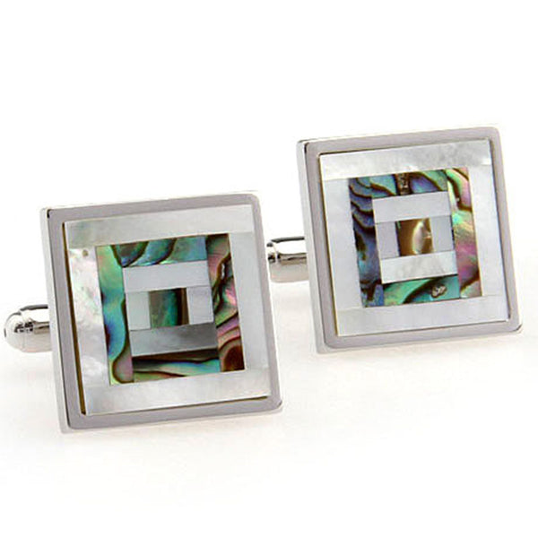 Shells Agate Cufflinks