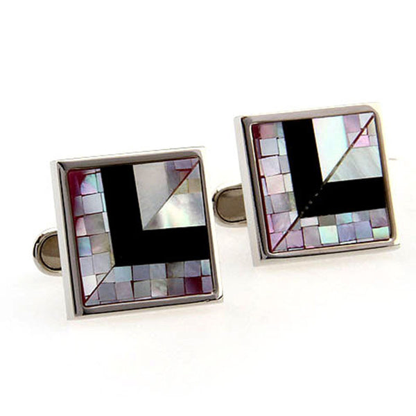 Shells Agate Cufflinks