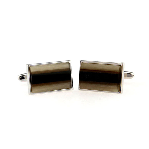 Cateye Glass Cufflinks