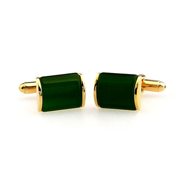 Cateye Glass Cufflinks