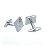 Plain Colour Metal Cufflinks