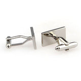 Crystal Zircon Cufflinks