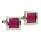 Cateye Glass Cufflinks