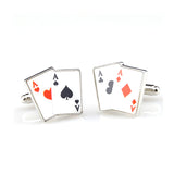 Enamel Dropping Glue Cufflinks