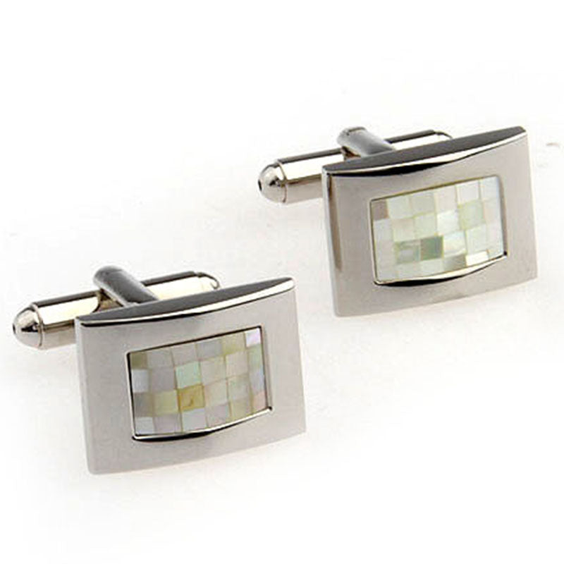 Shells Agate Cufflinks