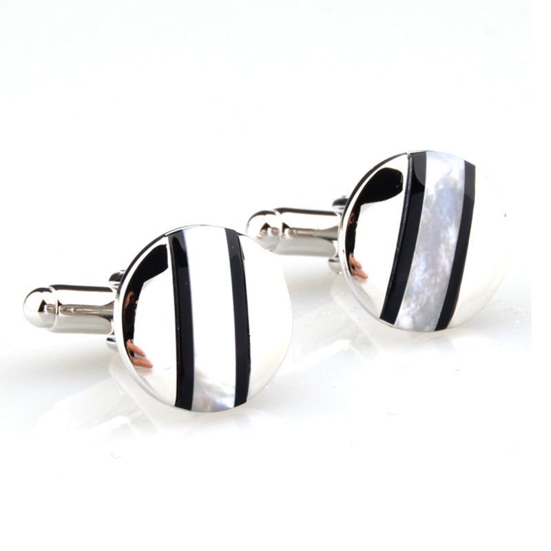 Shells Agate Cufflinks