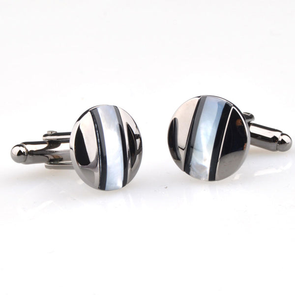 Shells Agate Cufflinks