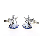 Festivals Wedding Reception Crystal Zircon Cufflinks