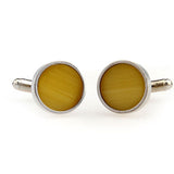 Cateye Glass Cufflinks