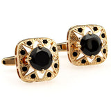 Crystal Zircon Cufflinks