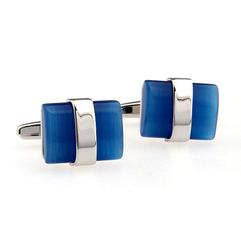 Cateye Glass Cufflinks