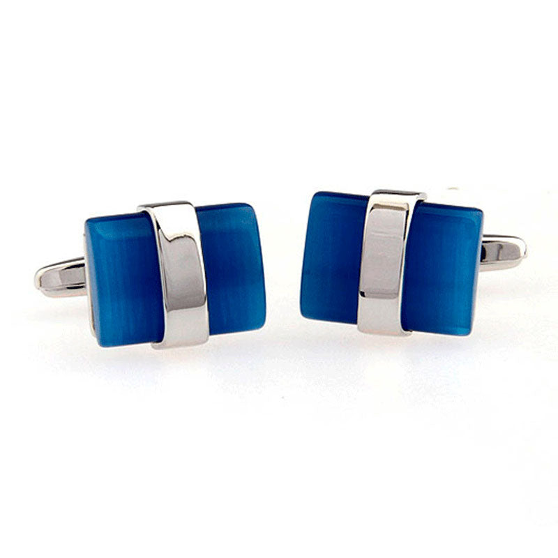 Cateye Glass Cufflinks