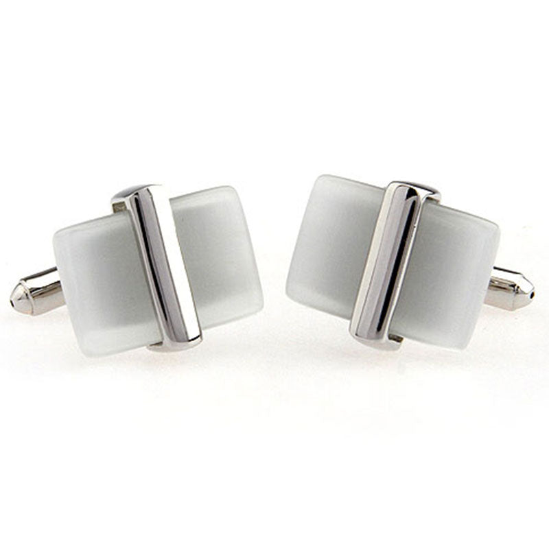 Cateye Glass Cufflinks