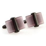 Cateye Glass Cufflinks