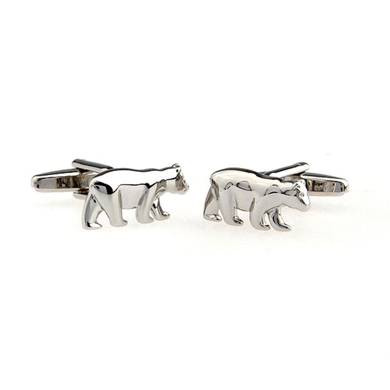 Plain Colour Metal Cufflinks