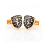 Enamel Dropping Glue Cufflinks