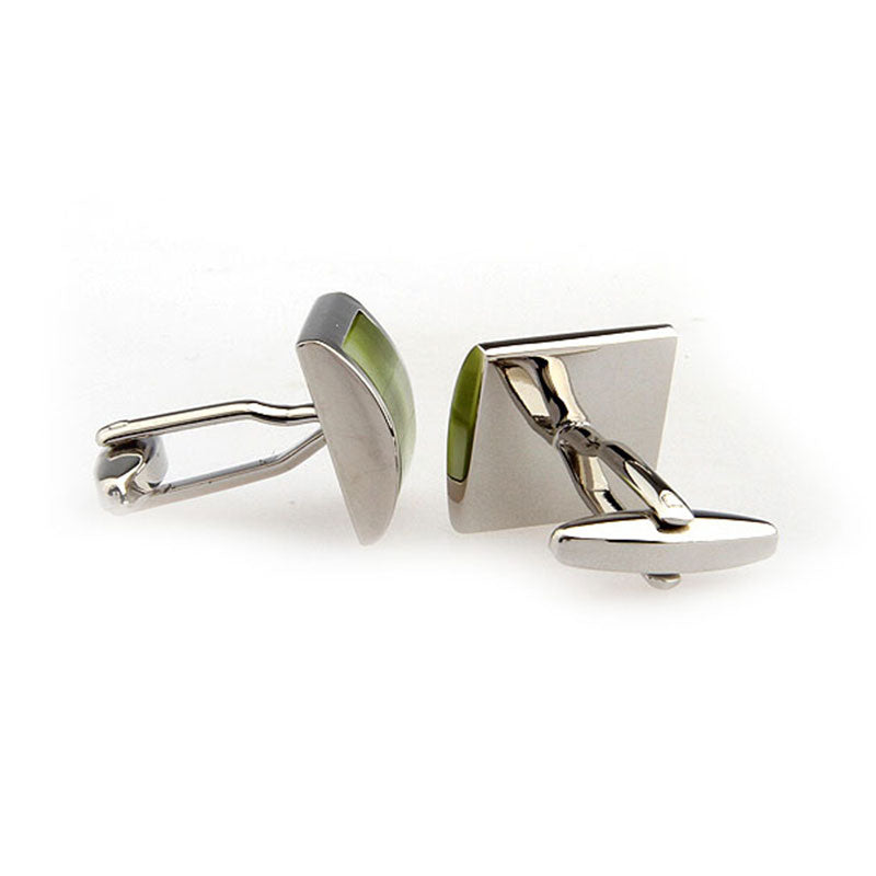 Cateye Glass Cufflinks