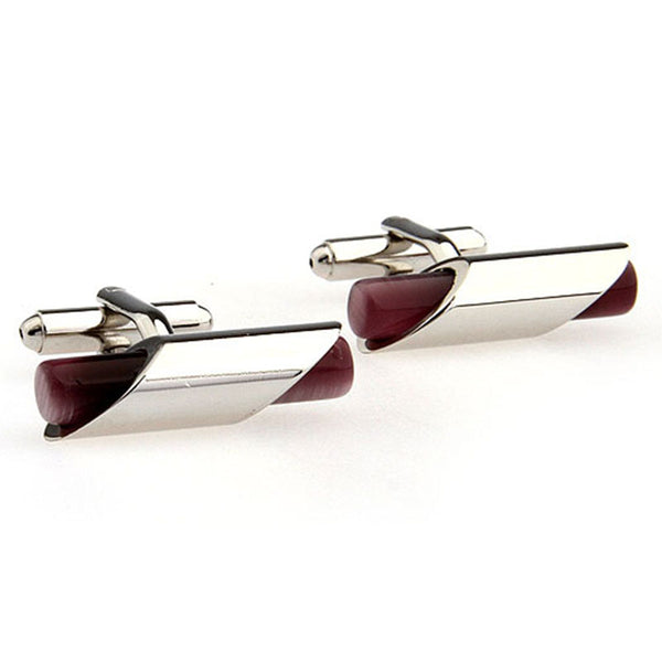 Cateye Glass Cufflinks