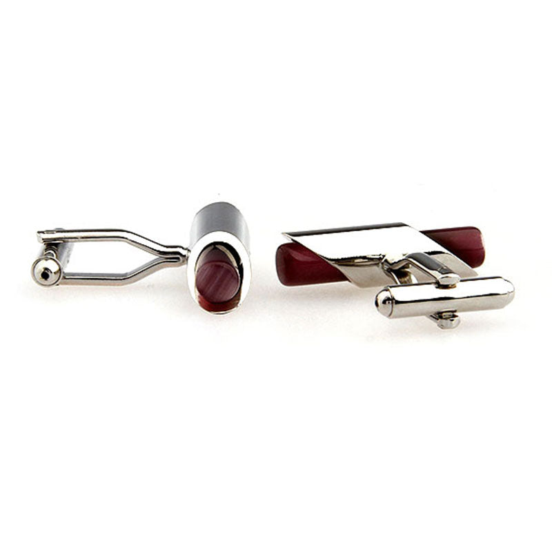 Cateye Glass Cufflinks