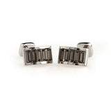 Crystal Zircon Cufflinks