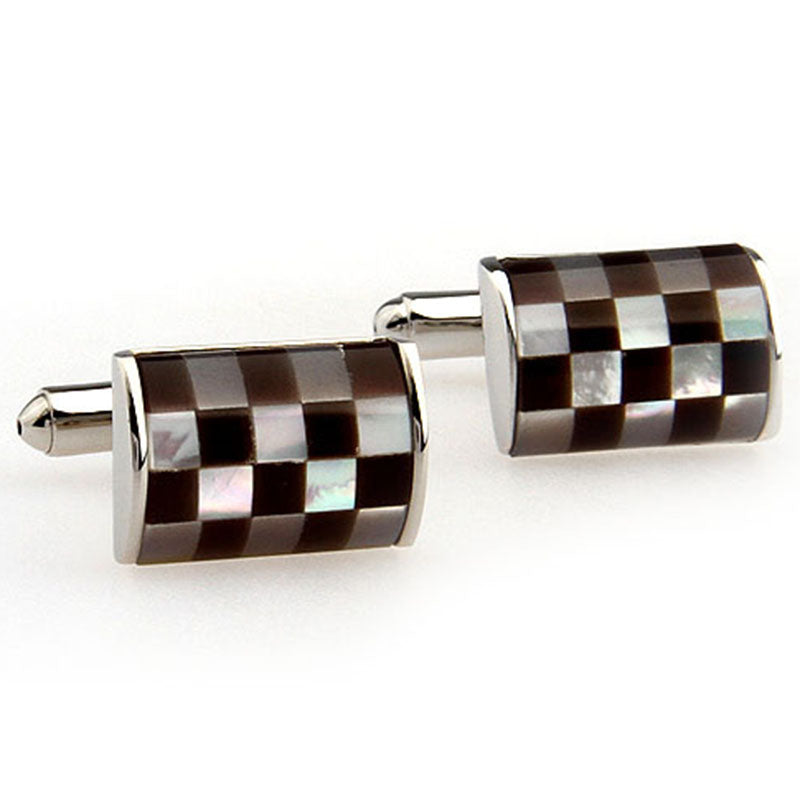 Shells Agate Cufflinks