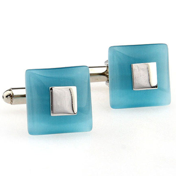 Cateye Glass Cufflinks