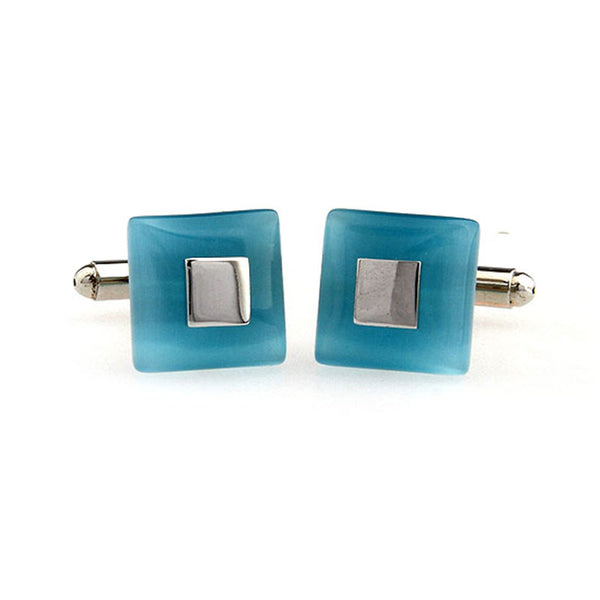 Cateye Glass Cufflinks